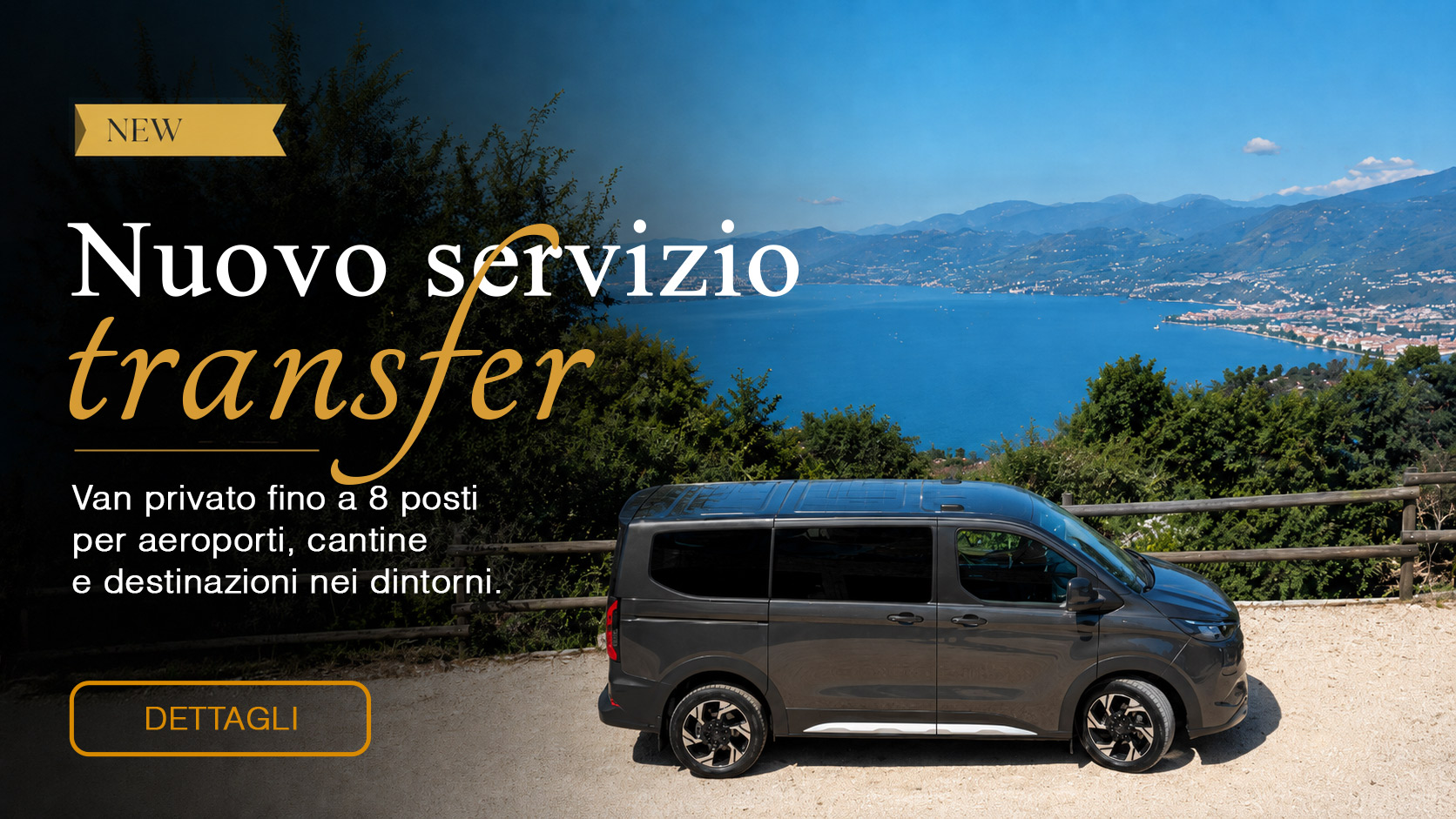 Servizio van a disposizione degli ospiti